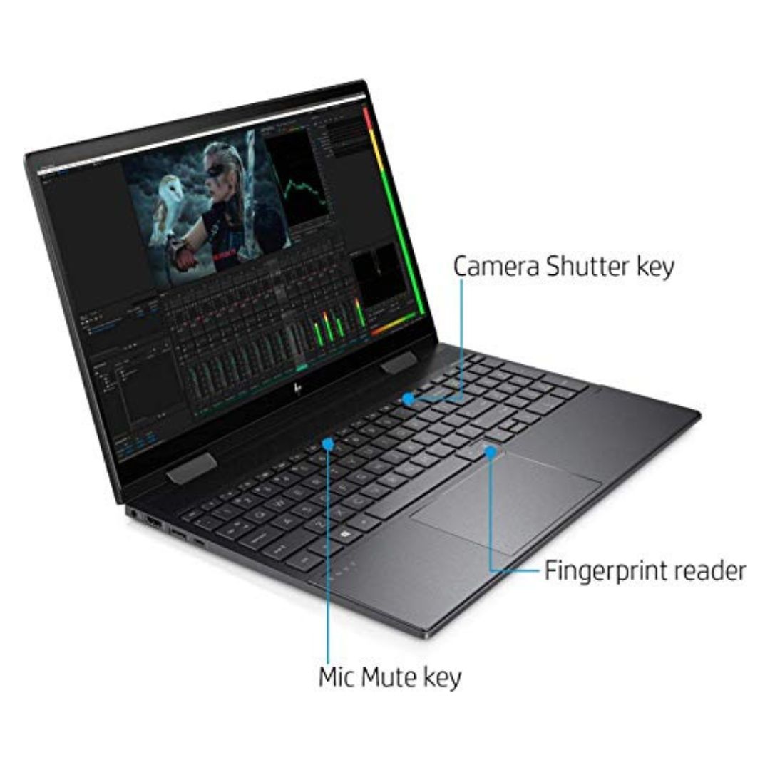HP Envy x360 – 15.6" 2-in-1 FHD Touch – Ryzen 7 4700U – 8GB RAM – 512GB SSD – Nightfall Black – 15m-ee0023dx - Image 7
