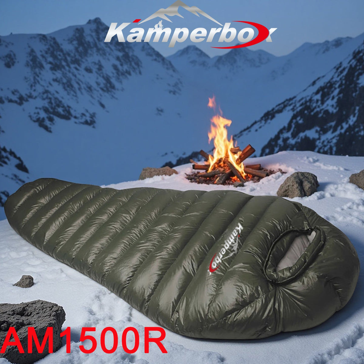 Kamperbox Outdoor Down Sleeping Bag - Image 4
