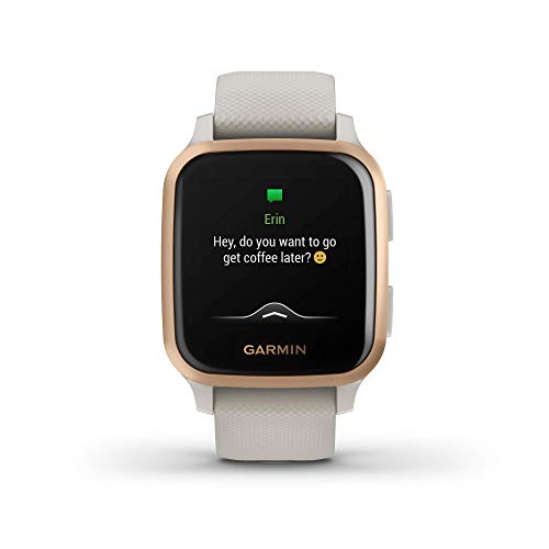 Garmin Venu Sq Music Edition GPS Smartwatch 33mm - Light Sand - 010-02426-01 - Image 2