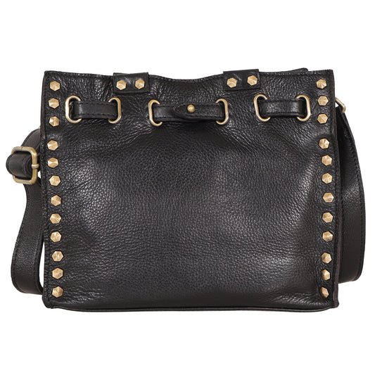 Malibu Milled Leather Crossbody Bag