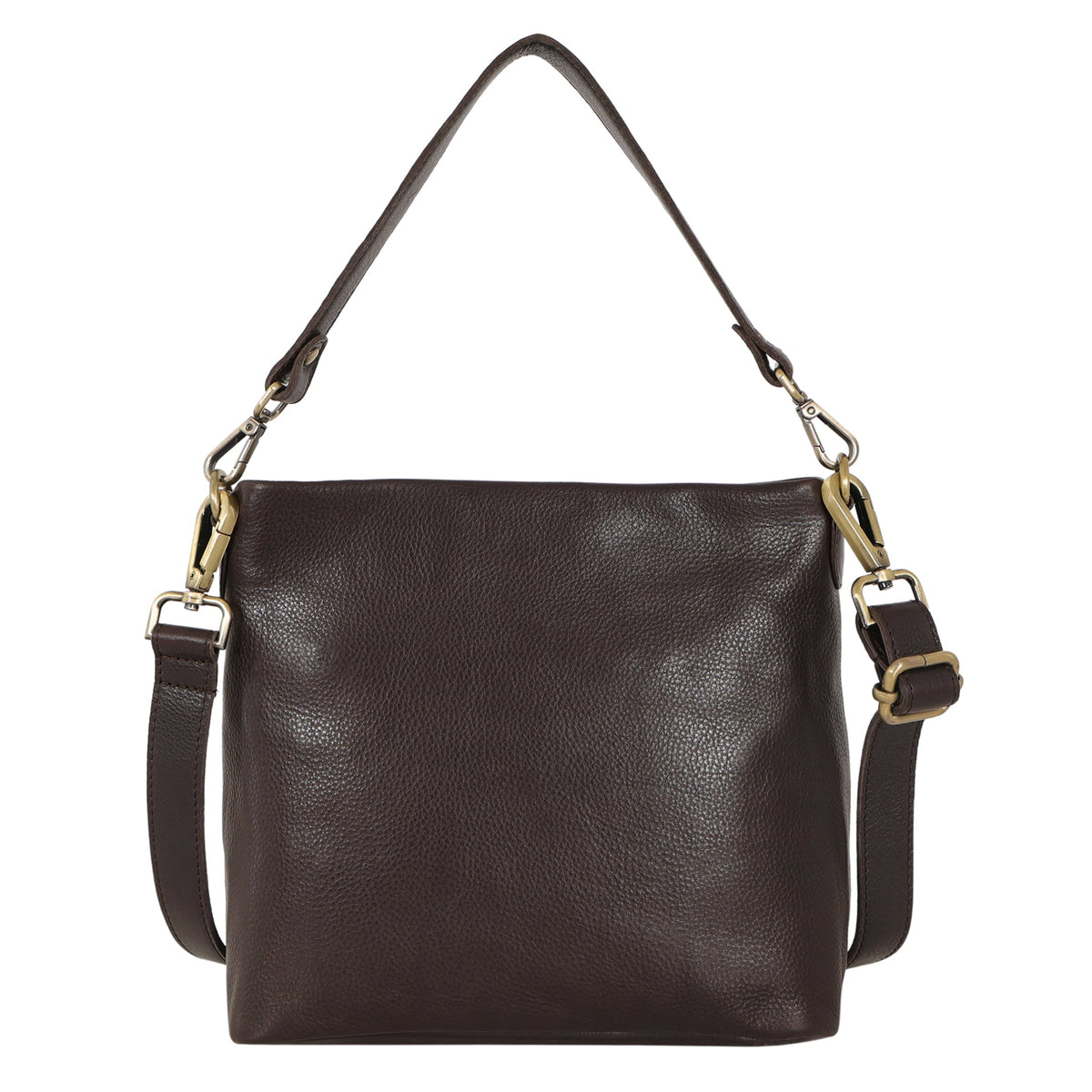 Tabor Milled Leather Crossbody Bag - Image 13