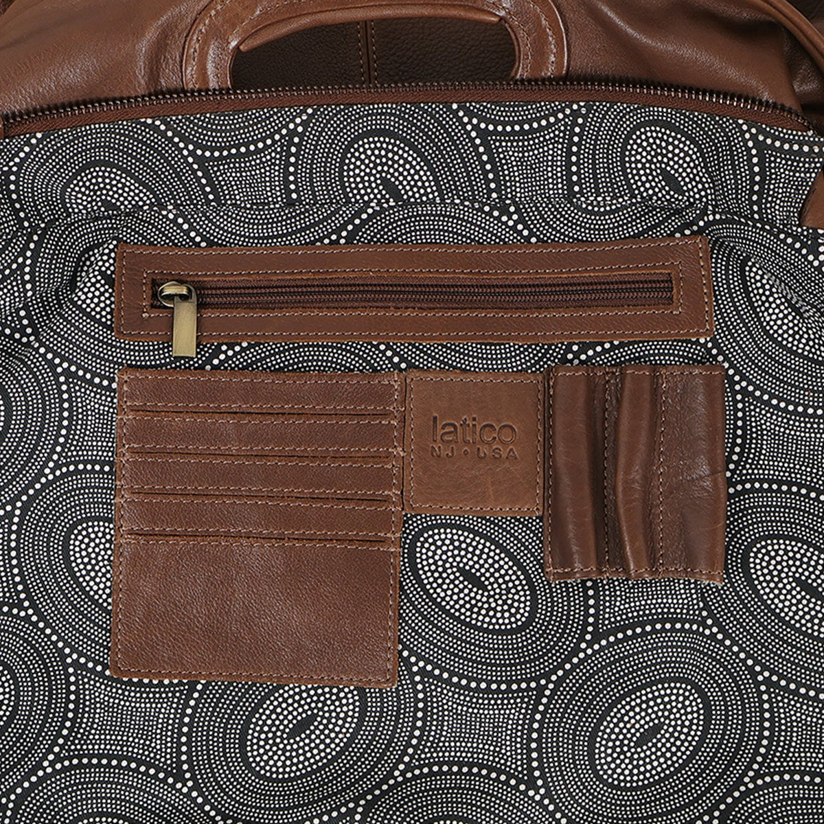 Orly Milled Leather Tote Bag - Image 13