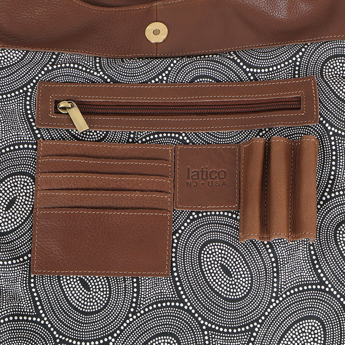 Bree Milled Leather Shoulder Bag - Image 9