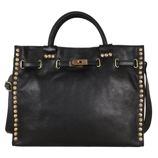 Mare Milled Leather Crossbody Bag
