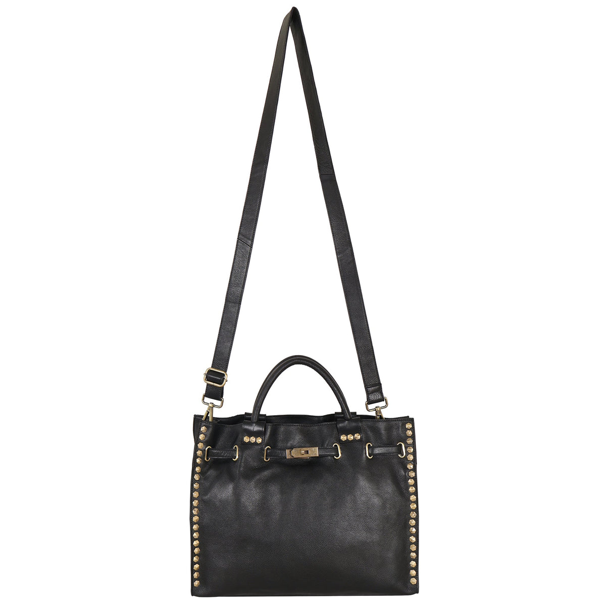 Mare Milled Leather Crossbody Bag - Image 3