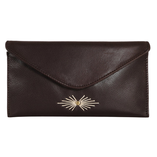 Ynez Milled Leather Wallet