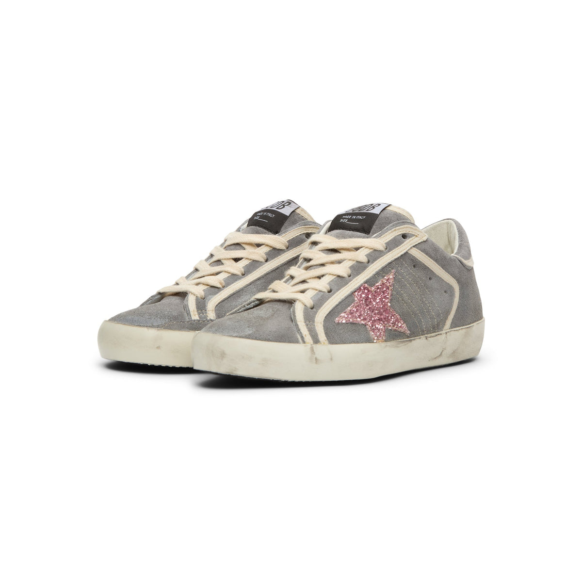 Golden Goose Super Star (Grey/Bubblegum pink) - Image 3