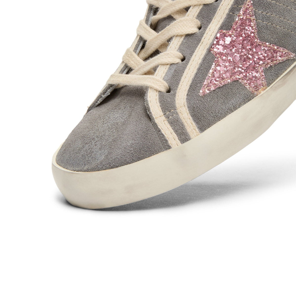 Golden Goose Super Star (Grey/Bubblegum pink) - Image 6