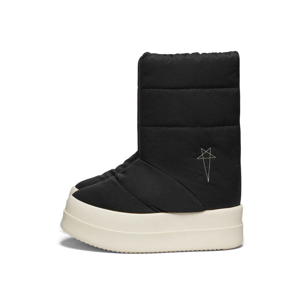 Rick Owens DRKSHDW Mega Bumper Lunar Sneaker (Black/Pearl/Milk) - Image 2