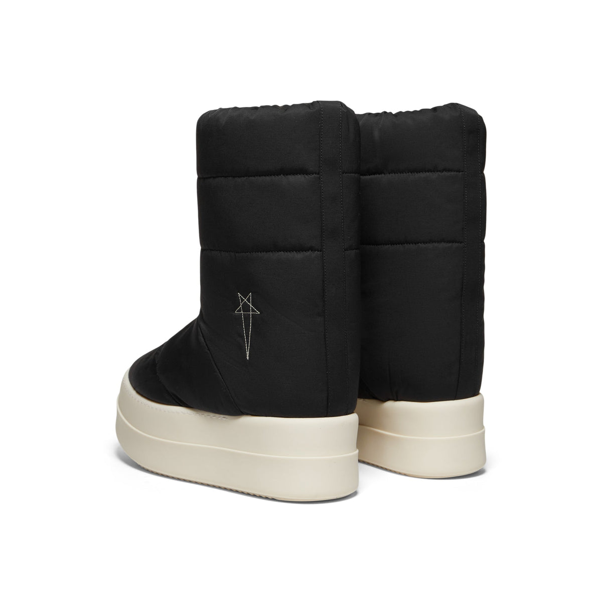 Rick Owens DRKSHDW Mega Bumper Lunar Sneaker (Black/Pearl/Milk) - Image 4