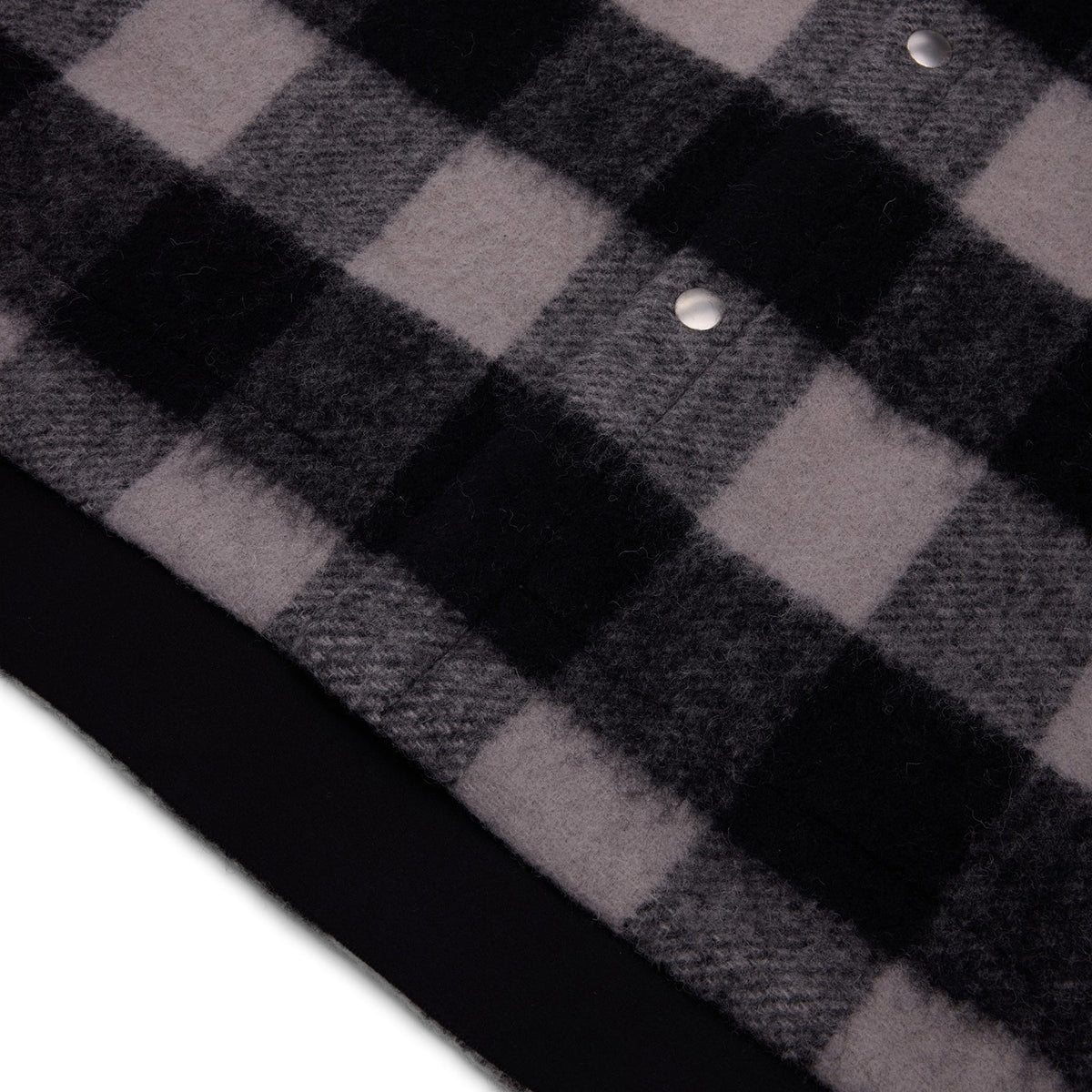 Rick Owens Oversized Outershirt (Black plaid) - Image 4