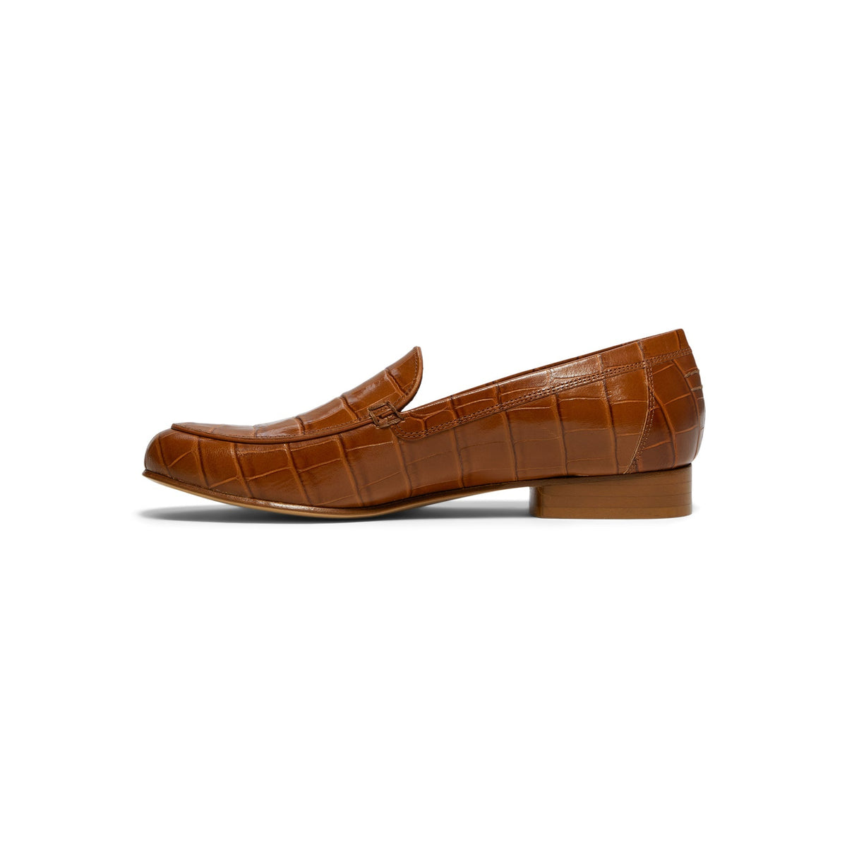 GIABORGHINI Money Printed Leather Loafer (Tan) - Image 2