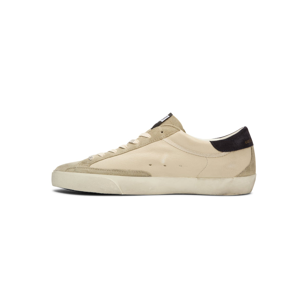 Golden Goose Super Star Nappa Upper Suede Toe (Cream/Grey/Olive Green/Dark Blue) - Image 2