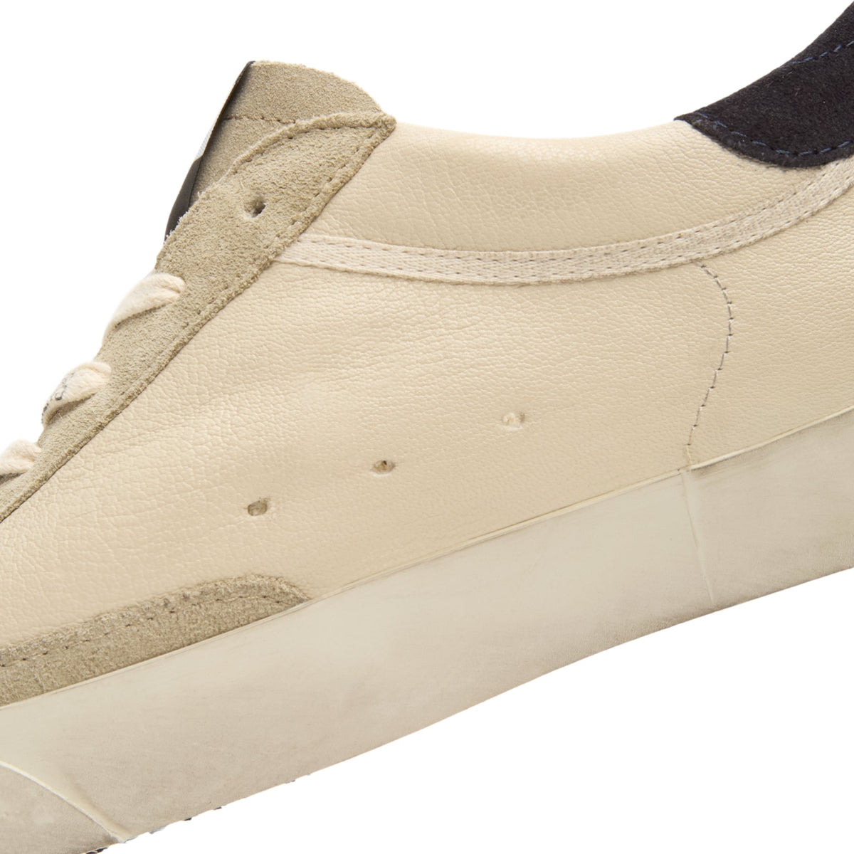 Golden Goose Super Star Nappa Upper Suede Toe (Cream/Grey/Olive Green/Dark Blue) - Image 8