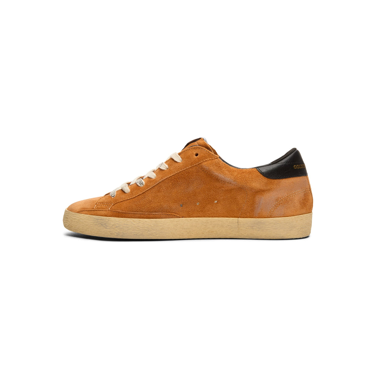 Golden Goose Super Star Suede Upper Toe And Tongue Leather Star Nappa Heel (Light Brown/Cream/Black) - Image 2