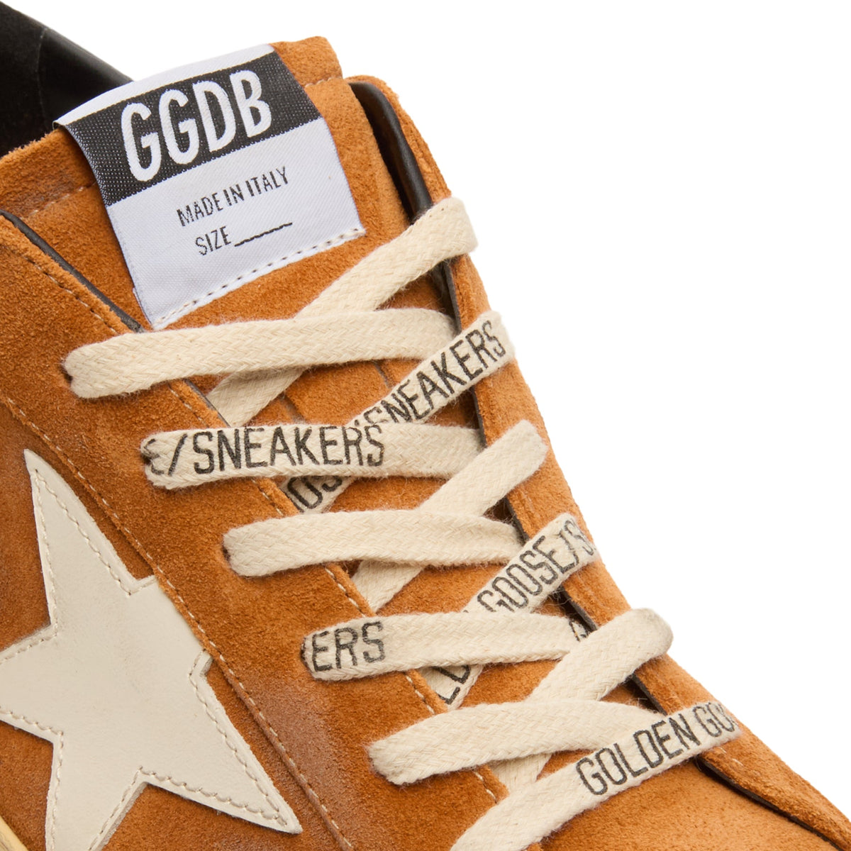 Golden Goose Super Star Suede Upper Toe And Tongue Leather Star Nappa Heel (Light Brown/Cream/Black) - Image 7