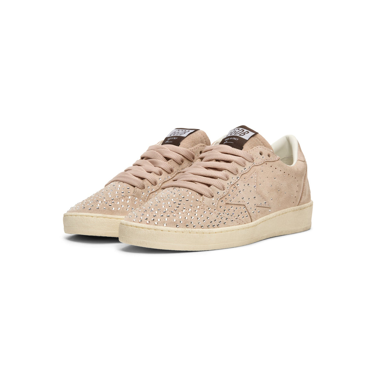 Golden Goose Ballstar Suede Upper Toe Tongue Star (Powder Pink) - Image 3