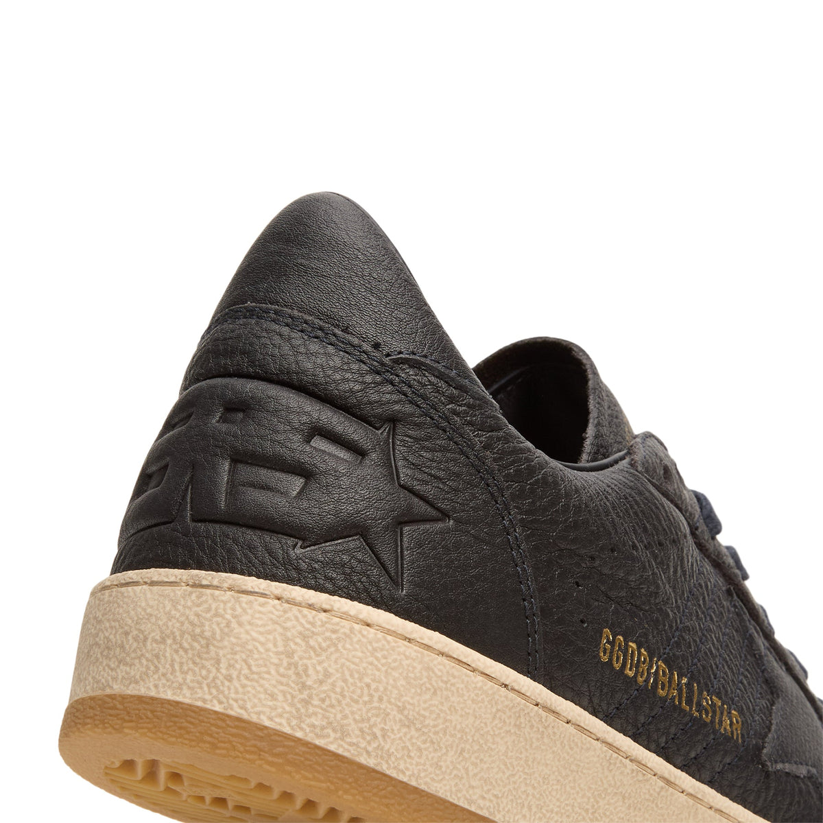 Golden Goose Ballstar Leather Upper Star Toe Spur (Navy) - Image 9