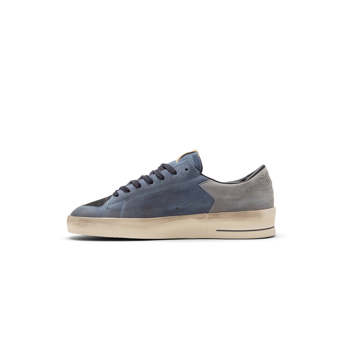 Golden Goose Stardan Net And Suede Upper Leather (Blue/White/Grey) - Image 2