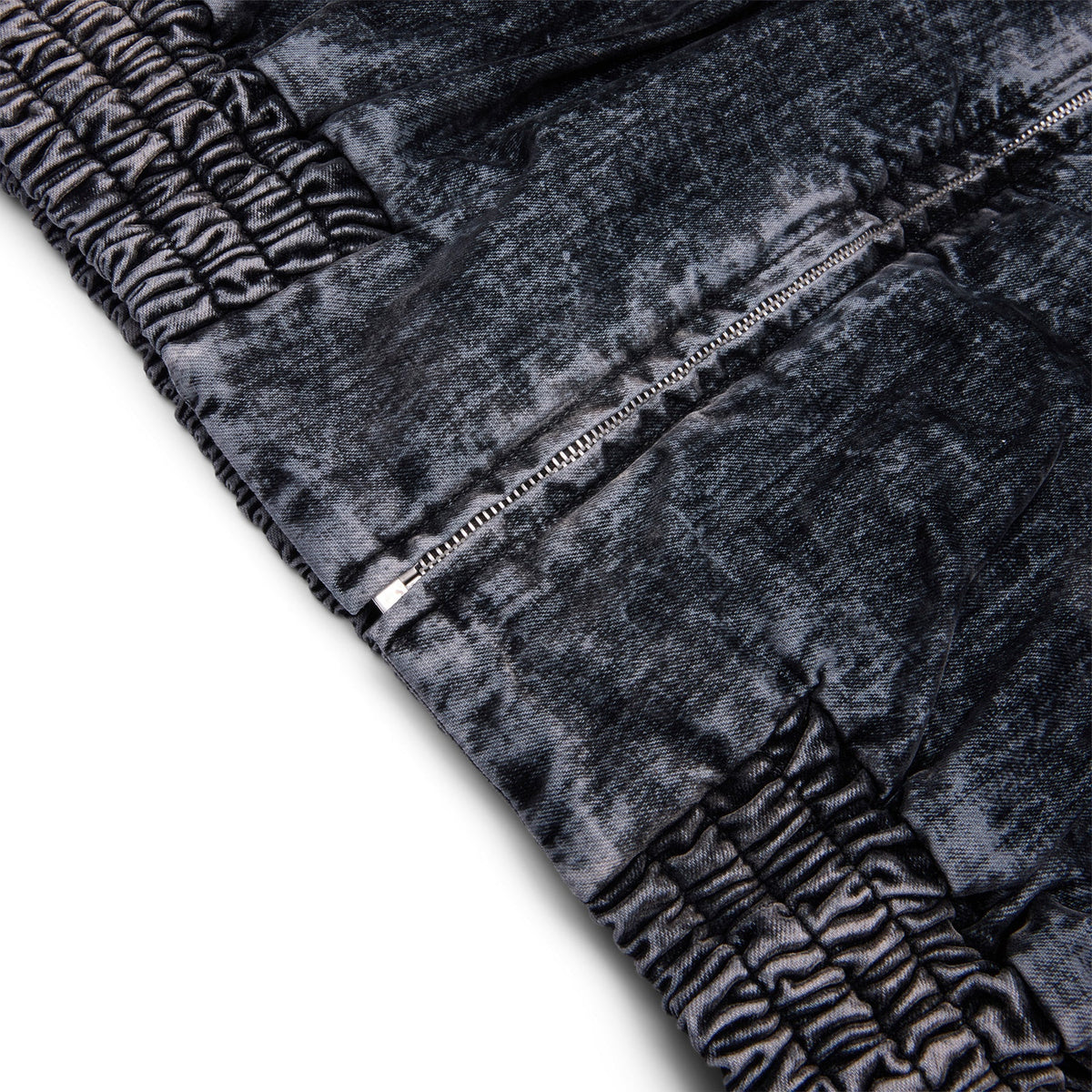 MARNI Flocked Denim Bomber Jacket (Black) - Image 5