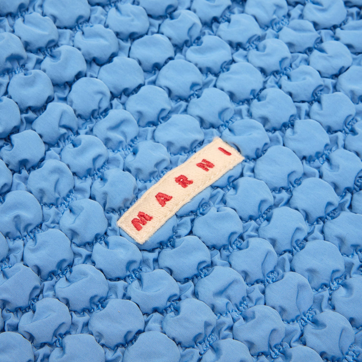 MARNI Puckering Nylon Vest (Iris Blue) - Image 4
