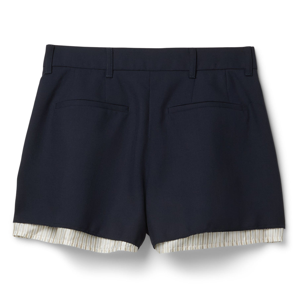 MARNI Wool Shorts (Blue/Black) - Image 2