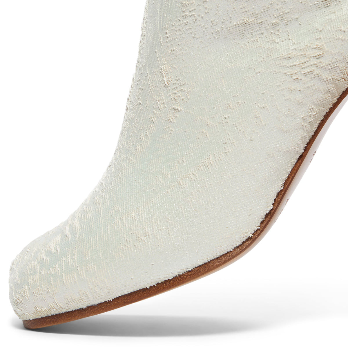 Maison Margiela Tabi Ankle Boots H60 (White Pearly) - Image 6