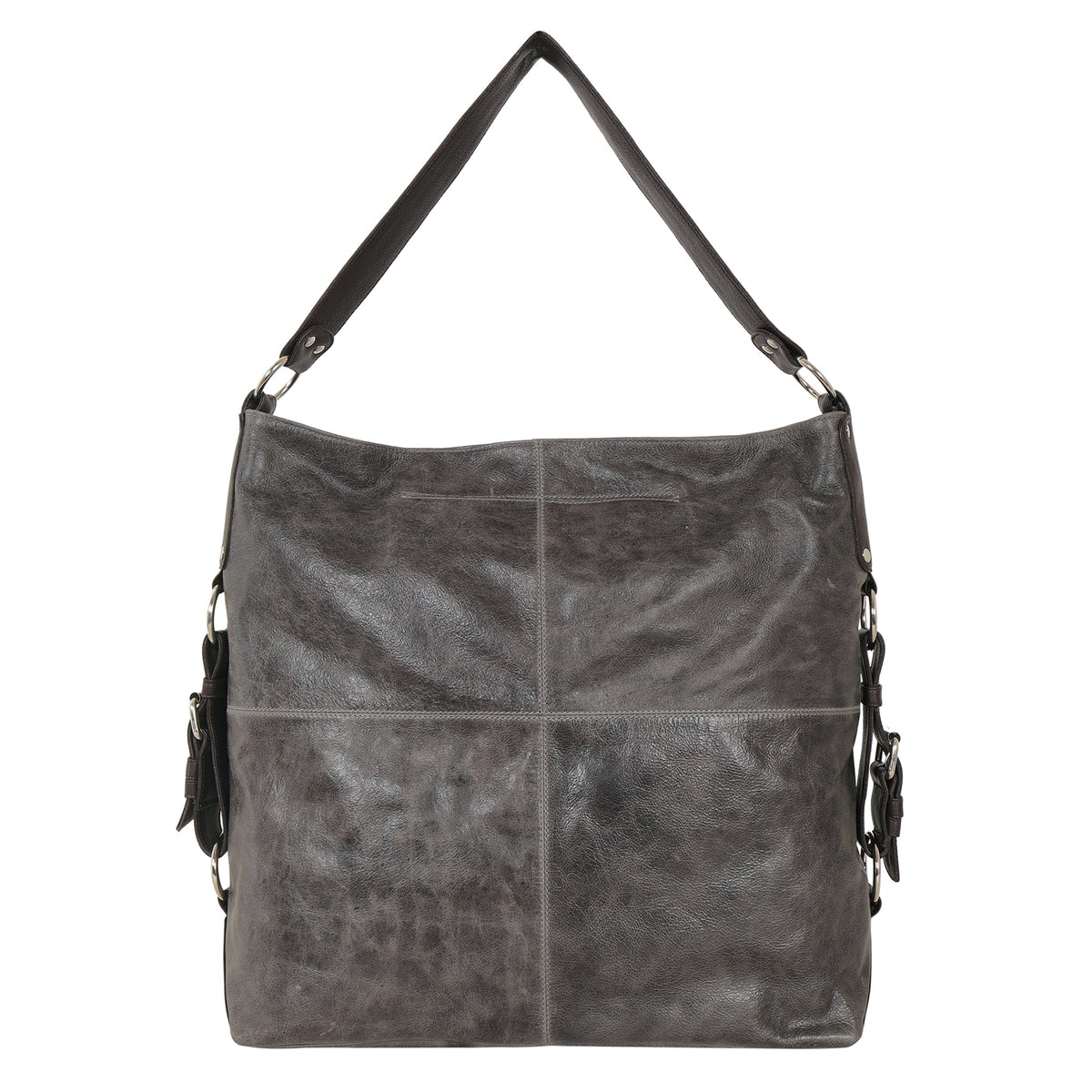 Simone Lg Leather Shoulder Bag - Image 19