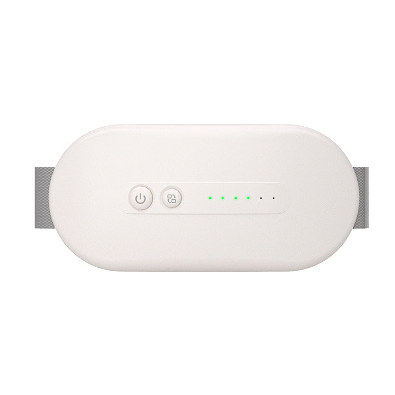 Smart Abdominal Massage Belt - Creamy White