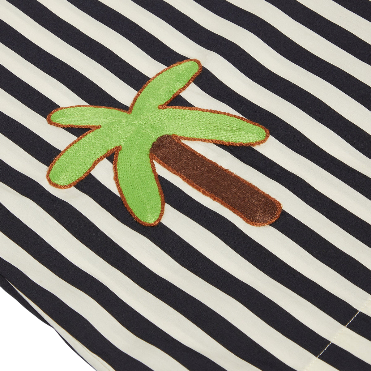 Simon Miller Ari Poplin Pant (Black/White stripe) - Image 3