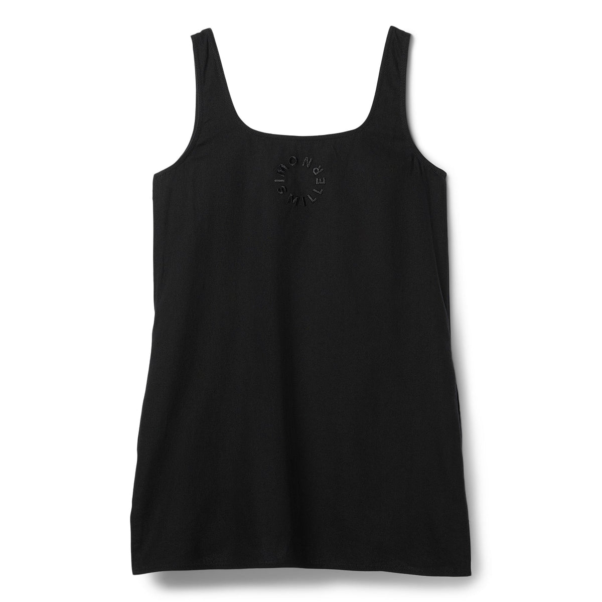 Simon Miller Lita Linen Dress (Black) - Image 2
