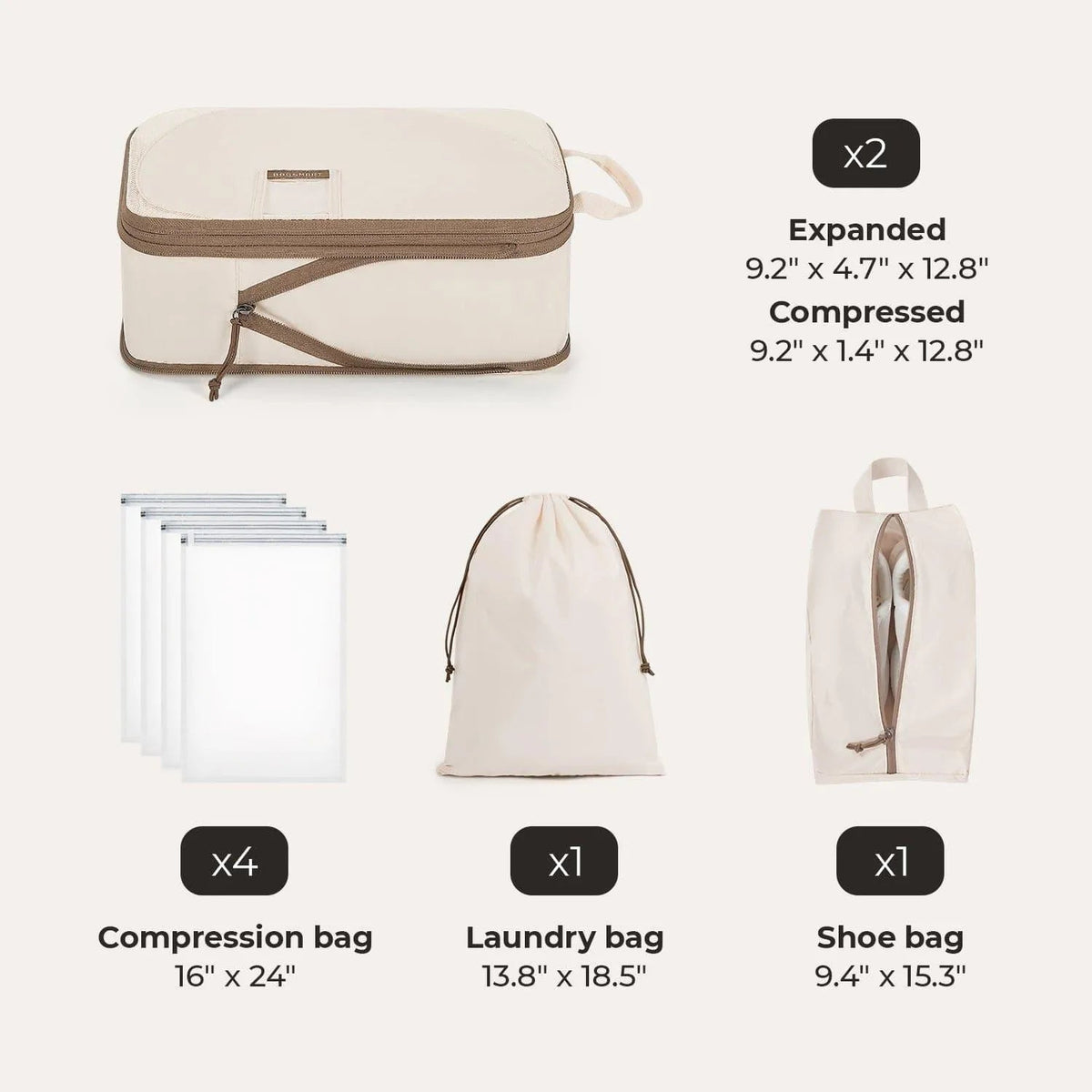 Compression Packing Cubes 8 PCS - Image 5