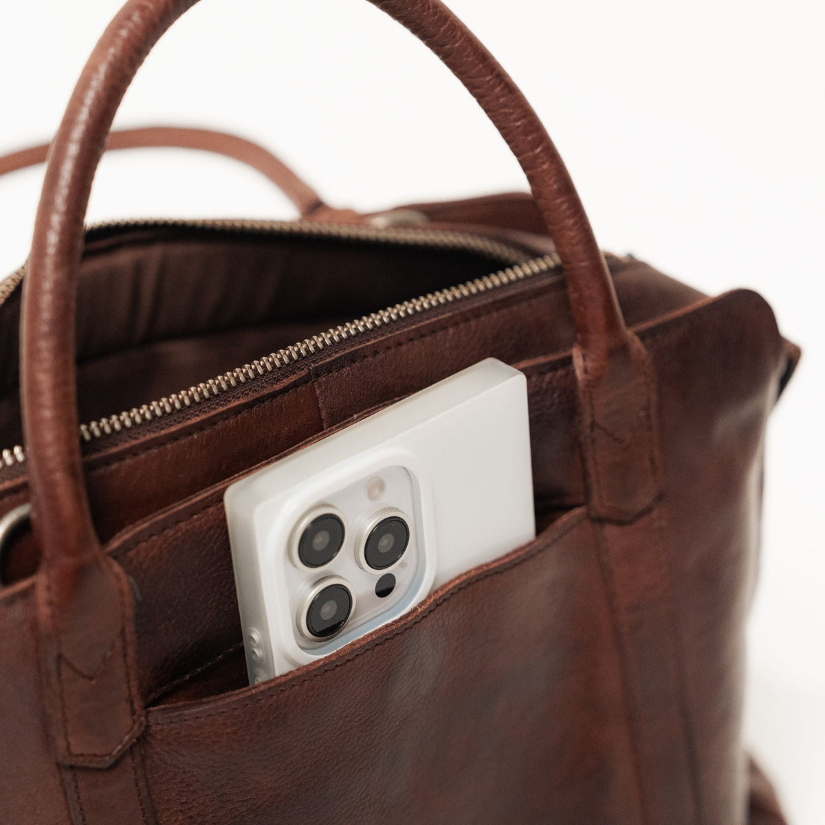 James Leather Crossbody Bag - Image 18