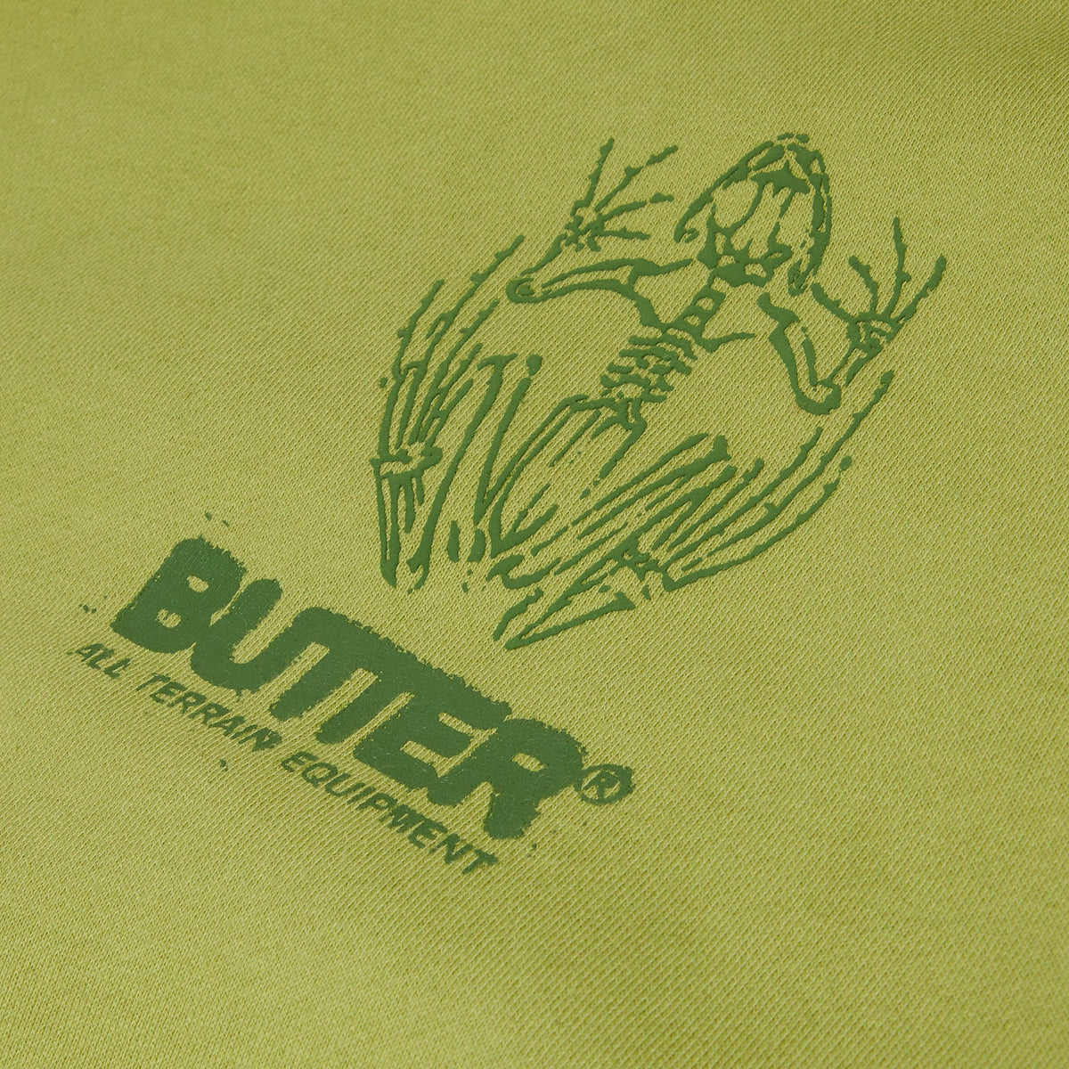 Butter Goods Fossil Pullover Hood (Moss) - Image 3