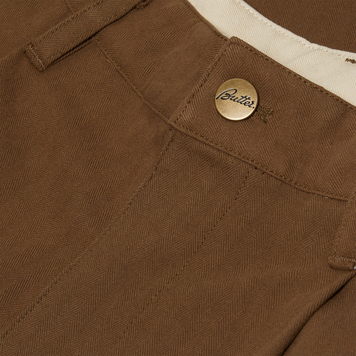 Butter Goods Pleated Trousers (Chocolate) - Image 4
