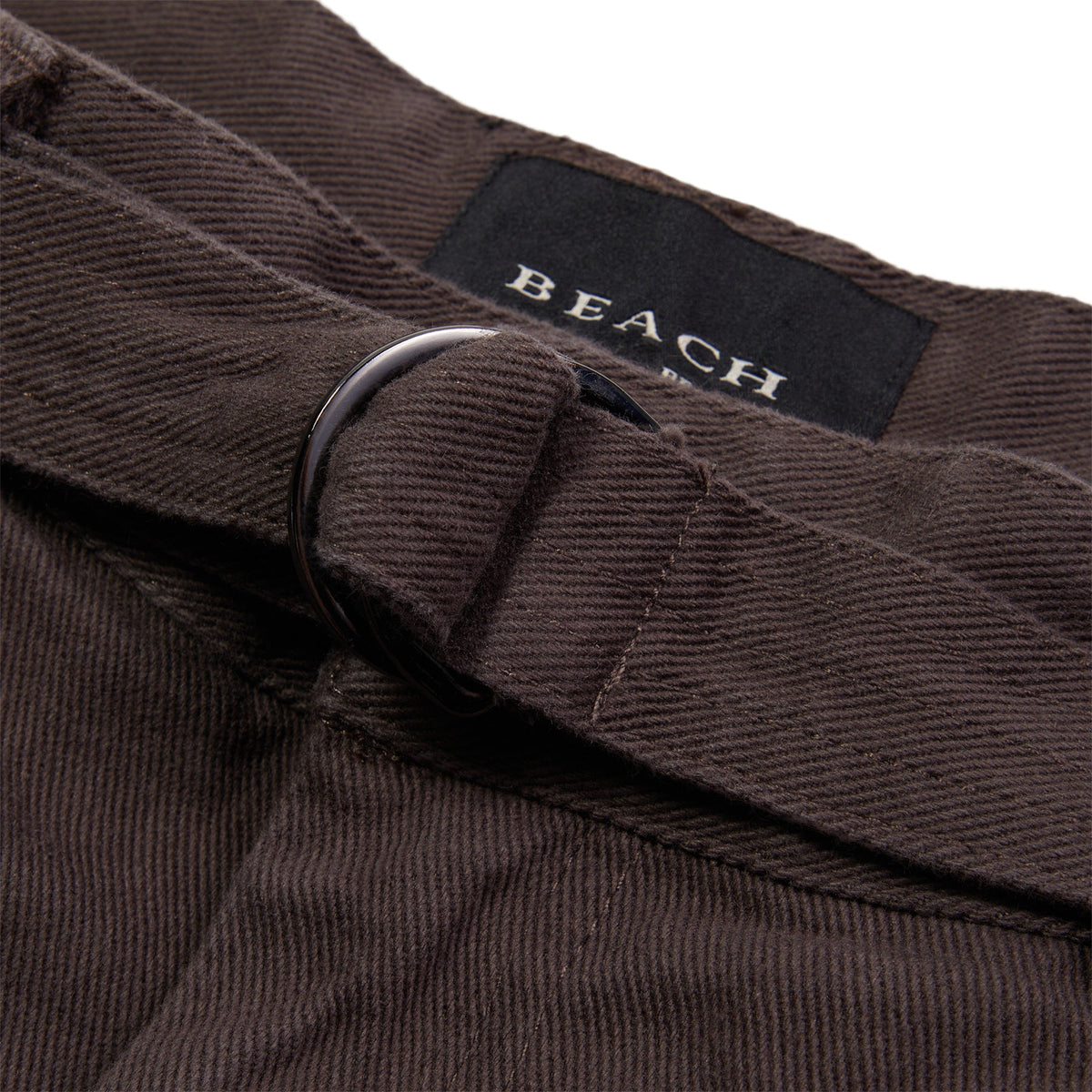 Beach Brains Pleated Suit Short (Dark grey) - Image 3