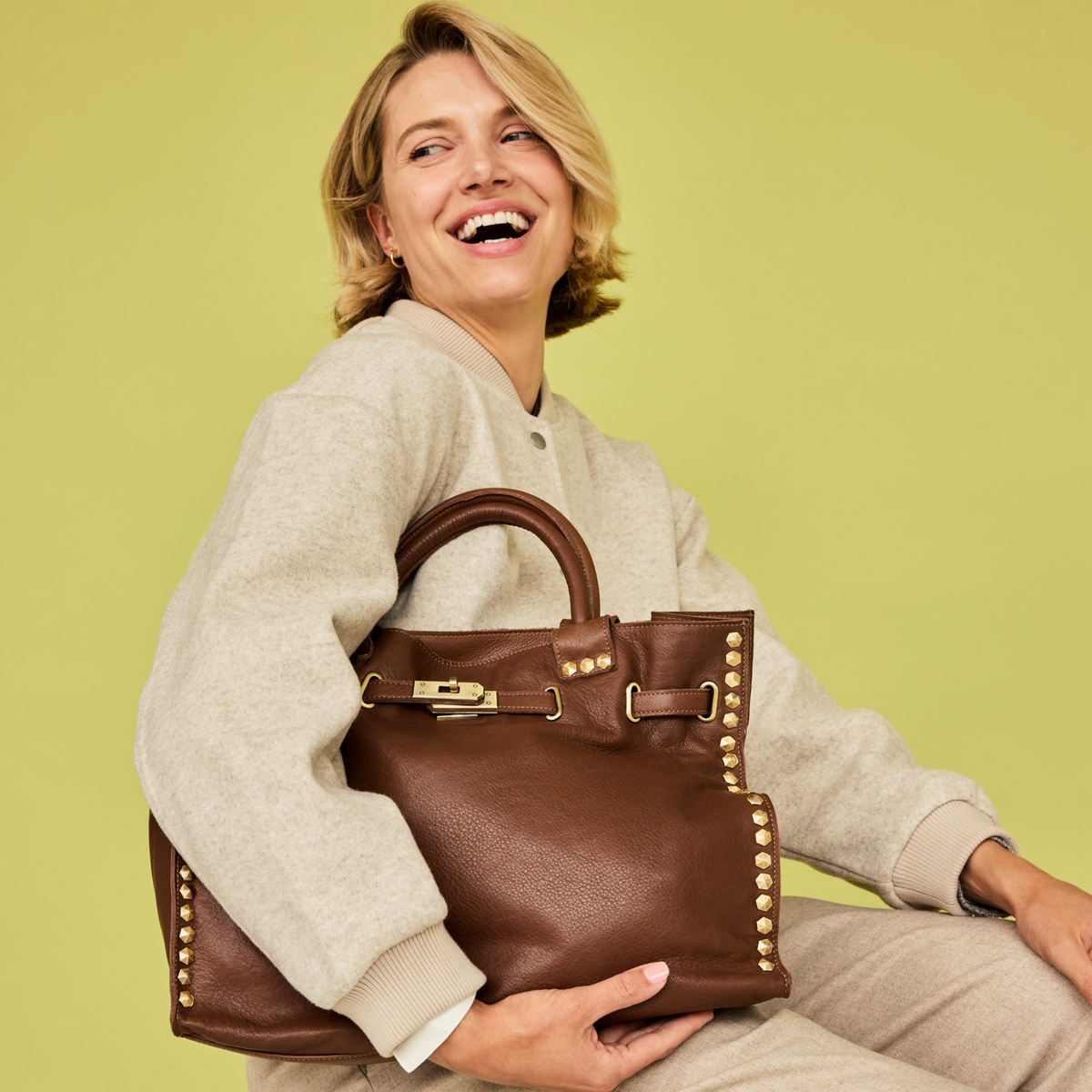 Malibu Milled Leather Crossbody Bag - Image 18