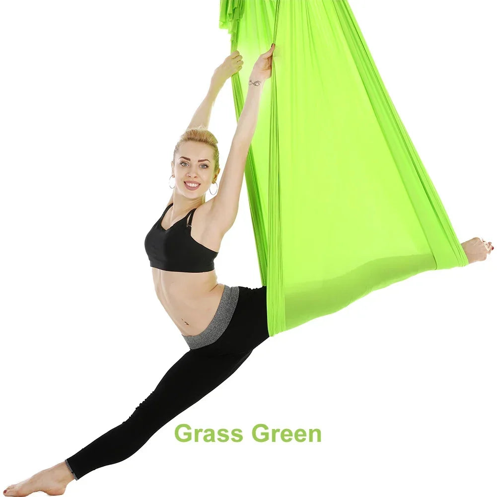 Aerial Yoga Hammock Set - glass green