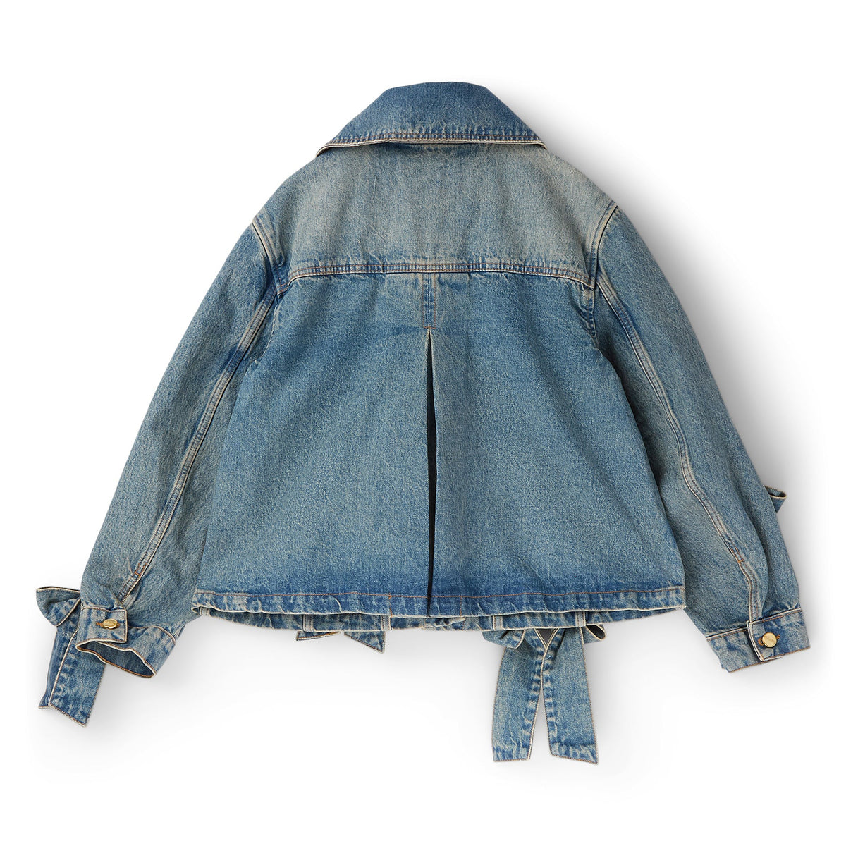 GANNI Tint Rigid Denim Jacket (Mid Blue Vintage) - Image 2