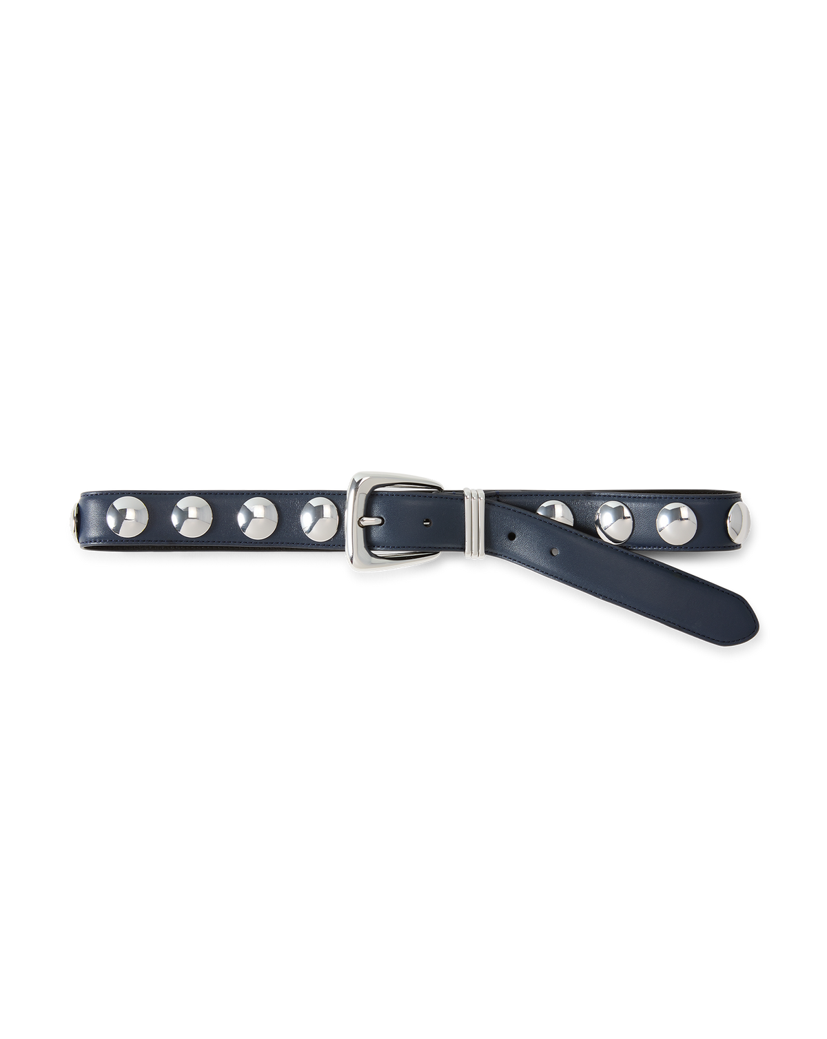 Arch Studded Leather Belt - Image 5