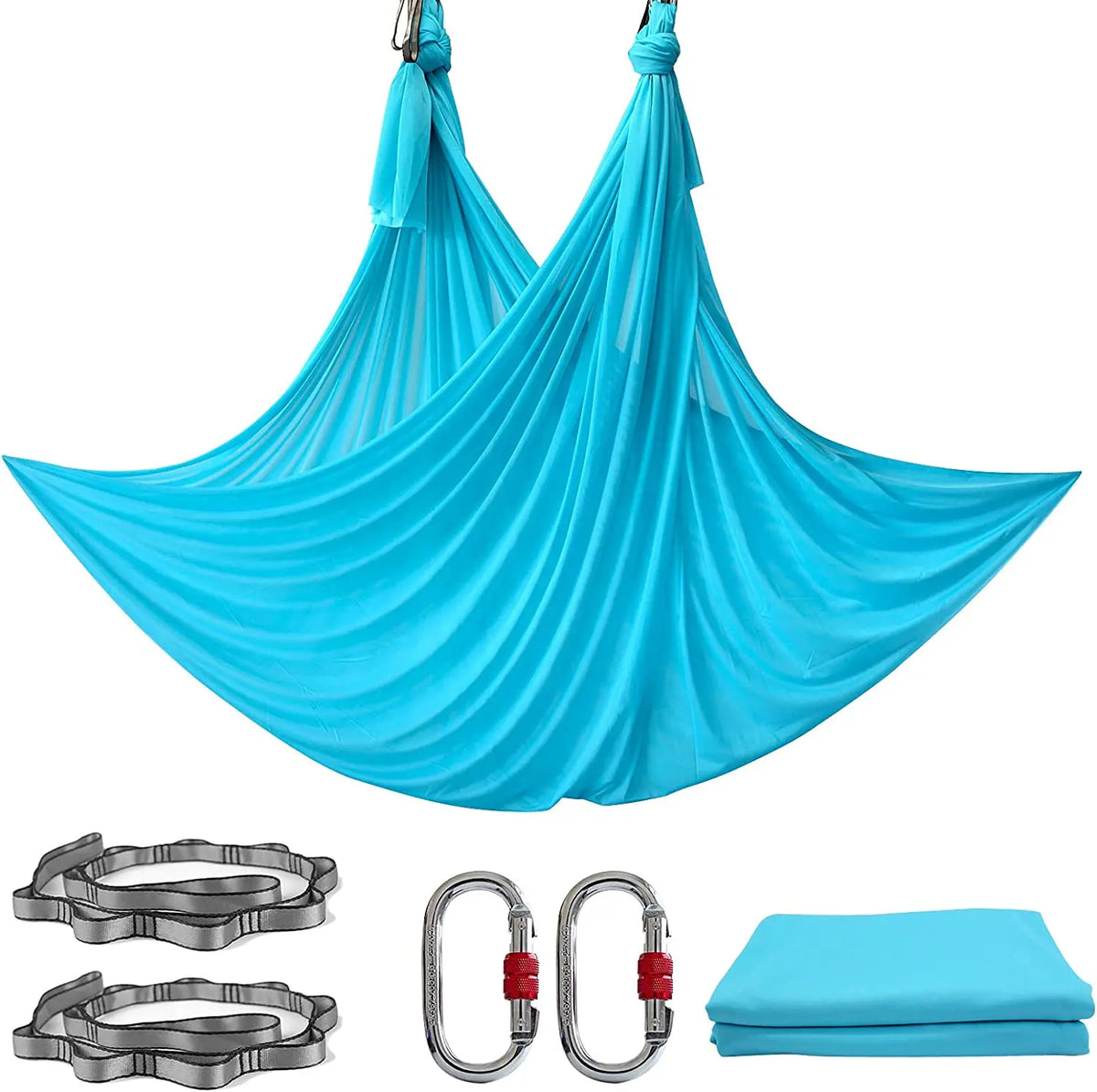 Aerial Yoga Hammock Set - sky blue
