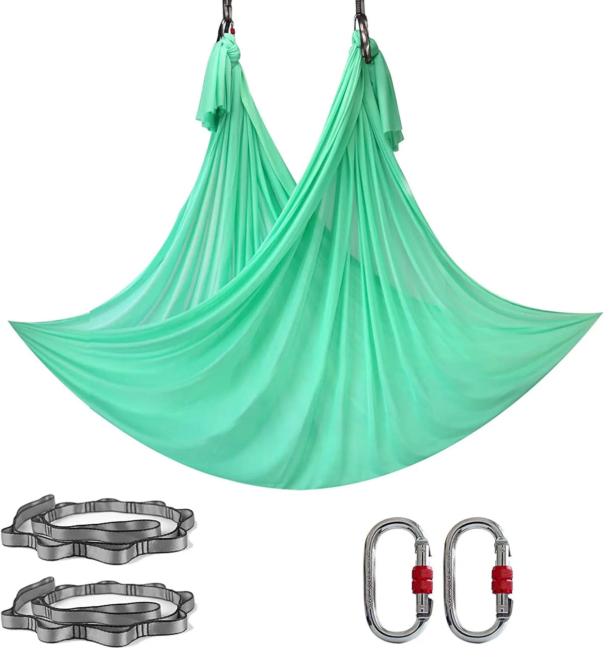 Aerial Yoga Hammock Set - Fruit Green