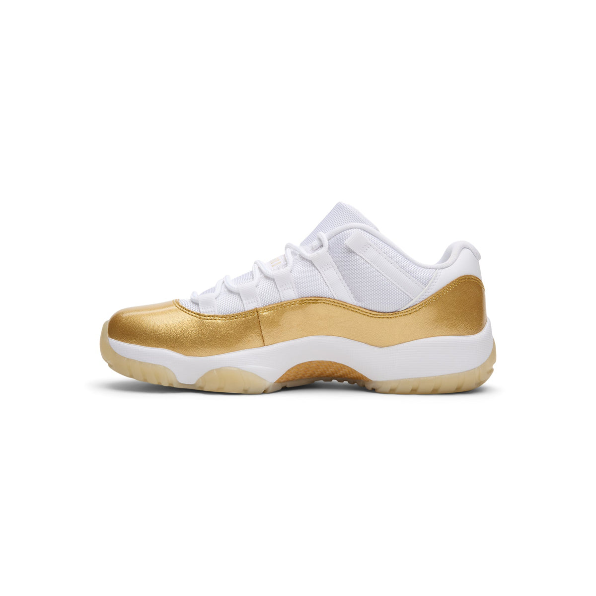 Air Jordan 11 Retro Low "Mother's Day" (White/Metallic Gold-Team Gold) - Image 2