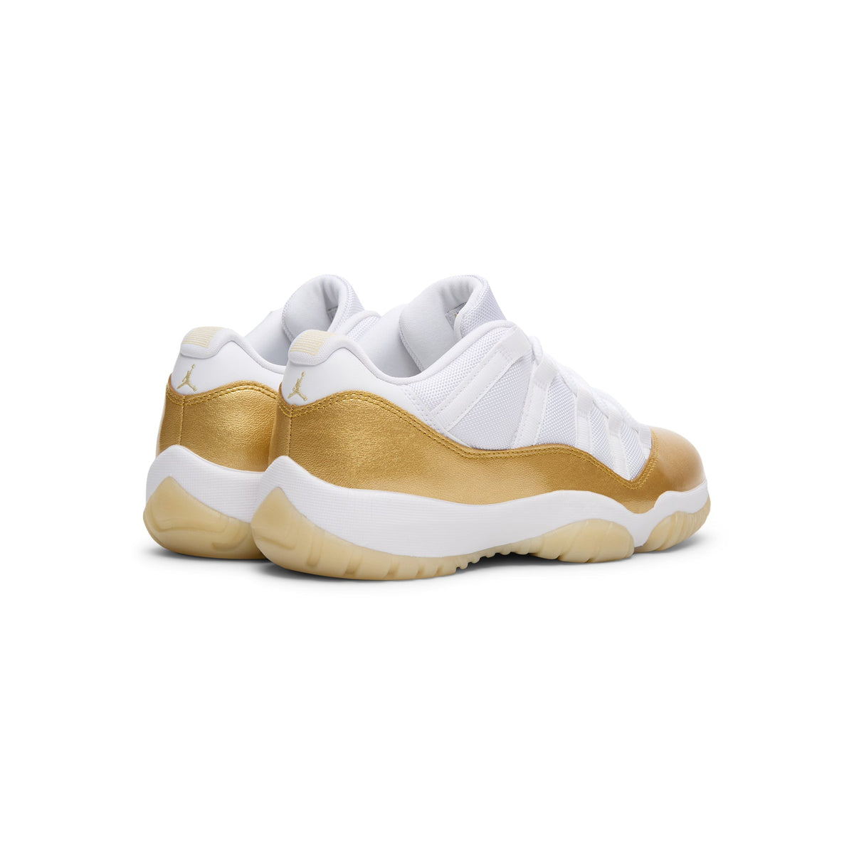 Air Jordan 11 Retro Low "Mother's Day" (White/Metallic Gold-Team Gold) - Image 4