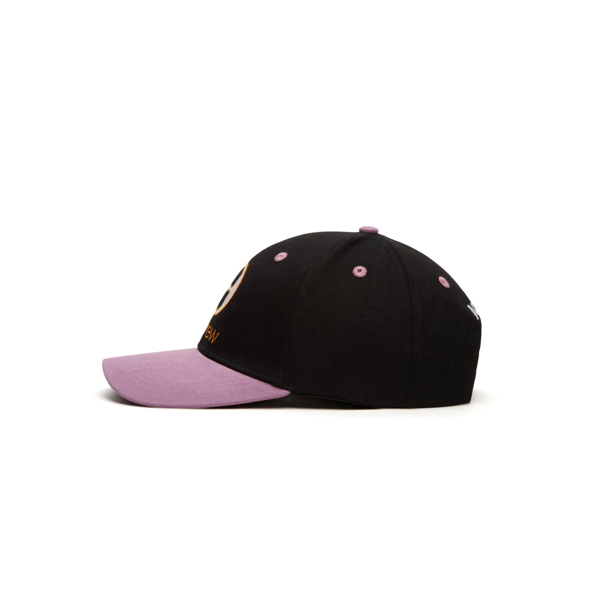 Andrew Lowercase 6 Panel Dad Hat (Black) - Image 4