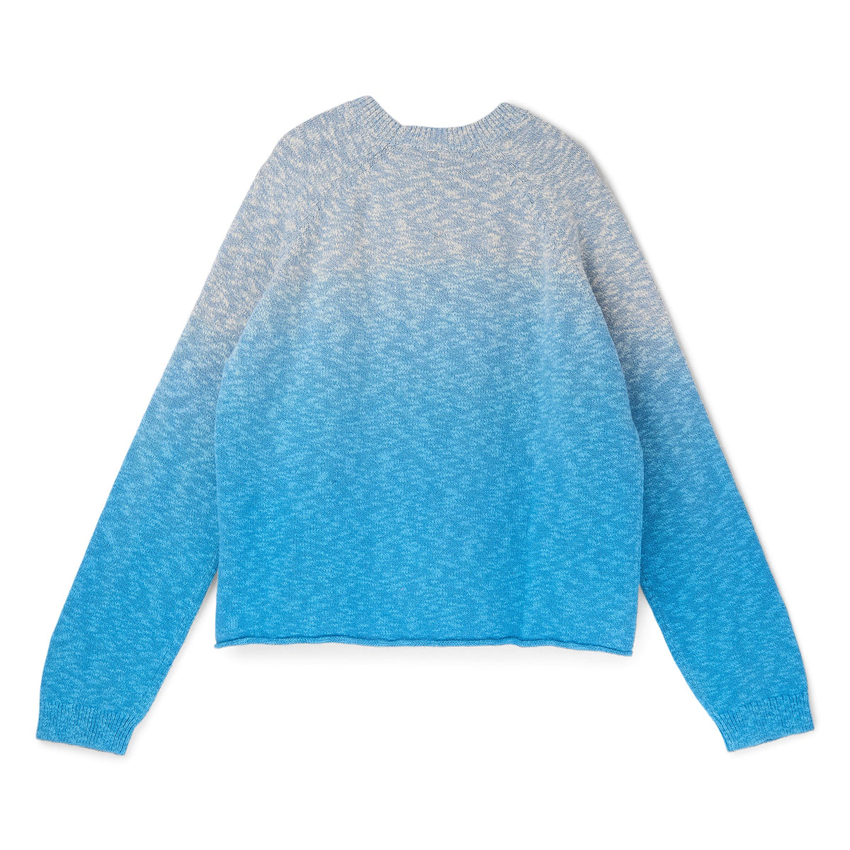 AWAKE Hand Dipped Dyed Sweater (Blue) - Image 2