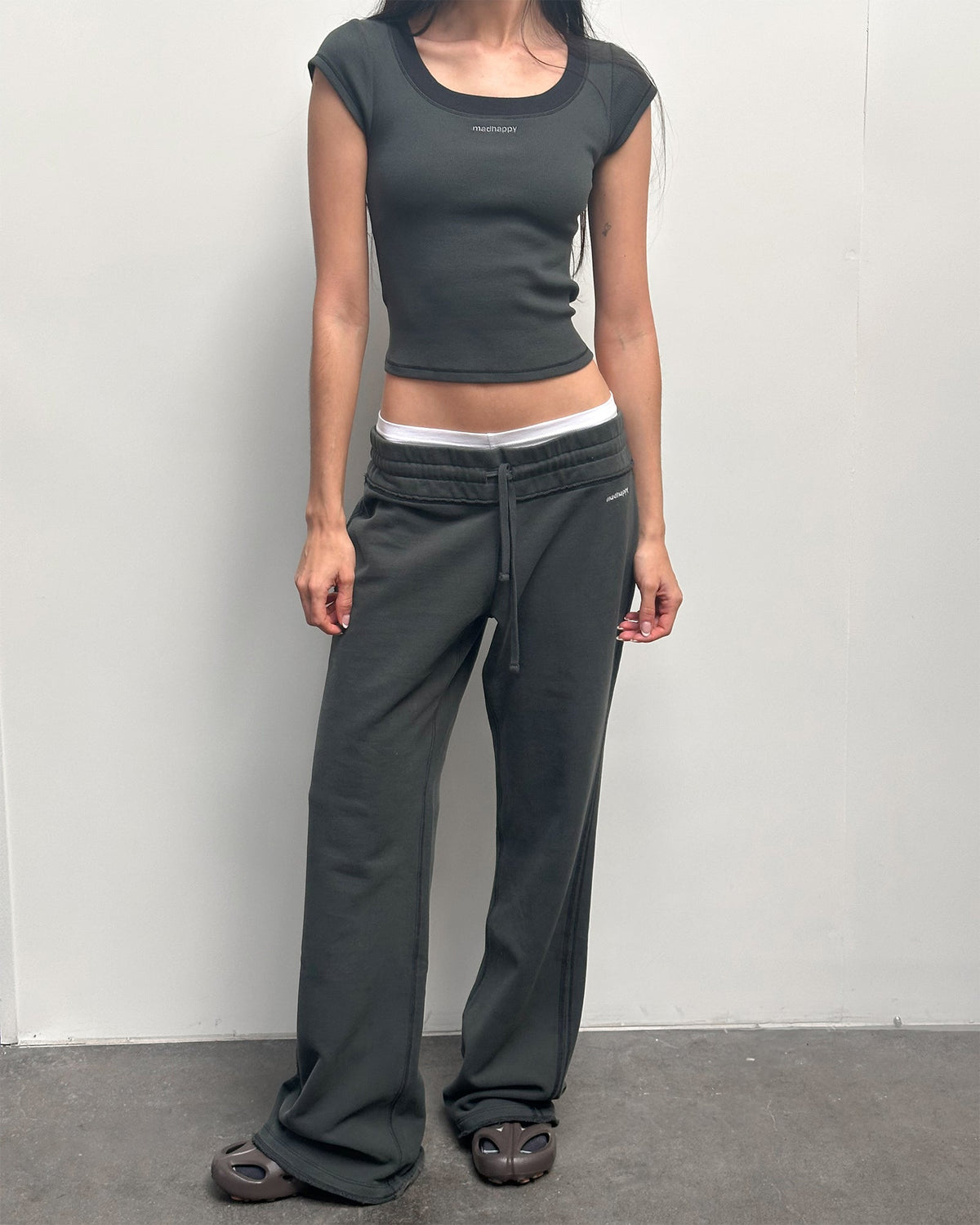 Lounge French Terry Straight Pant - Image 2