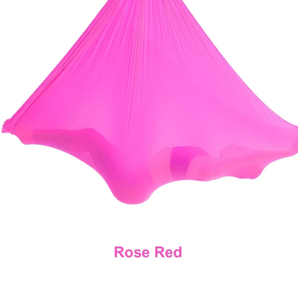 Aerial Yoga Hammock Set - rose red