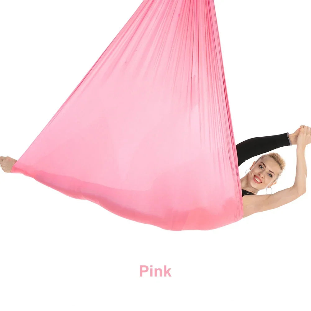 Aerial Yoga Hammock Set - Pink