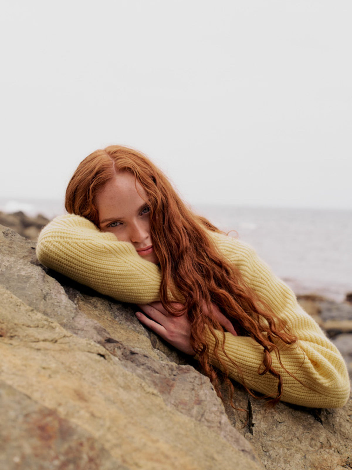Women's Amy Powney + Finisterre Fisherman Rib Crew Neck Jumper - Image 7